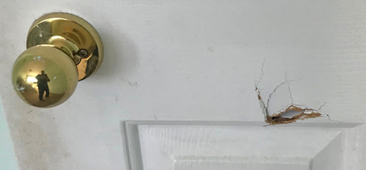 interior door hole repair Modesto